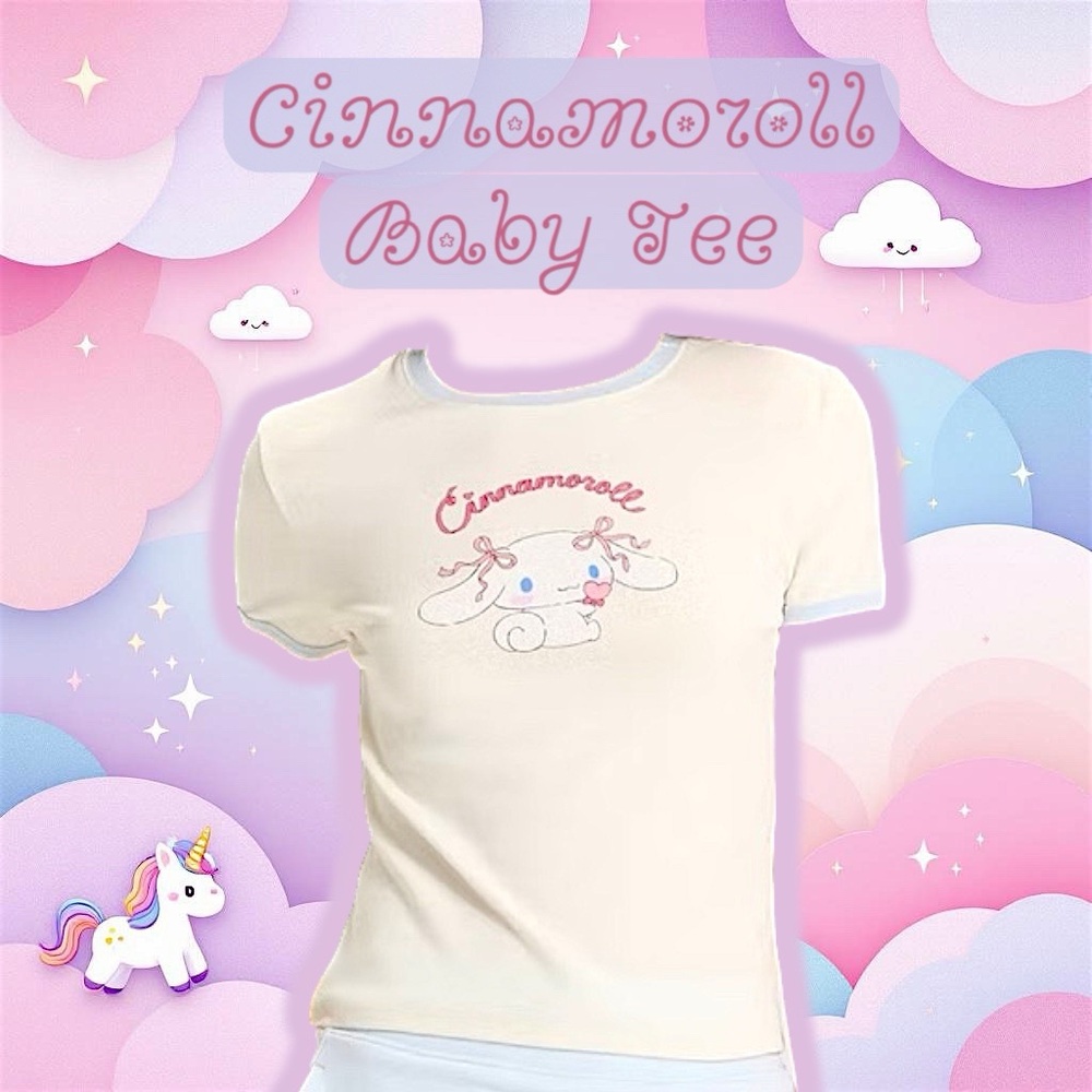 Sanrio Cinnamoroll Baby Tee